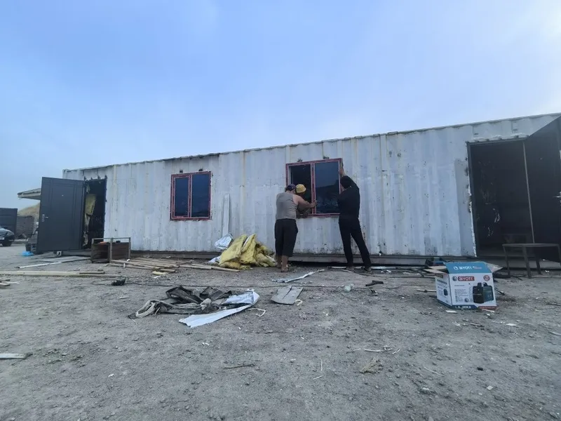 Контейнер домик таййор йотокхона