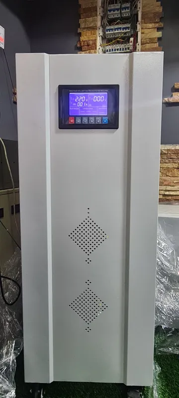 Стабилизатор 120ква трех фазный
