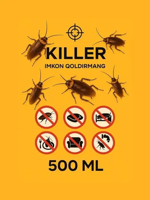 Killer — специальное средство против тараканов 1
