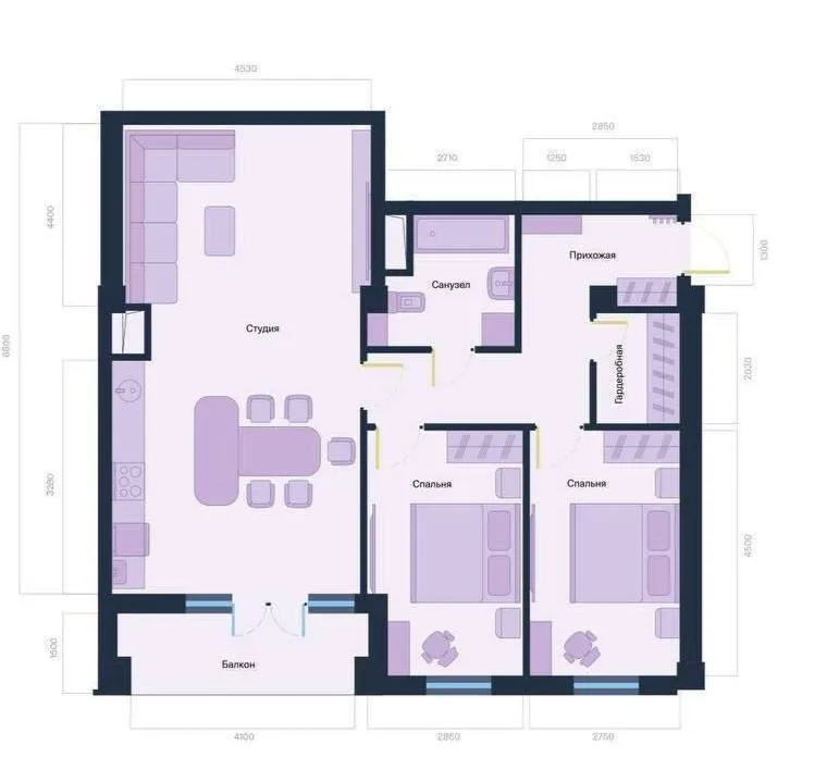 Продаётся 3-комнатная квартира в ЖК Celebrity Residence — фото 9