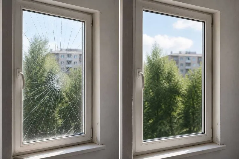 Изготовление и замена стеклопакетов окон и дверей — фото 1