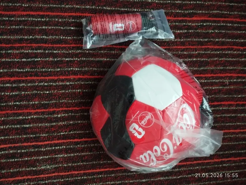 Footboll tupi coca cola original nasos bilan. — фото 1
