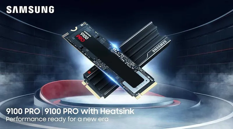 SSD накопитель SAMSUNG SSD 9100 PRO 4TB PCIe 5.0x4 M.2 2280 4TB — фото 6