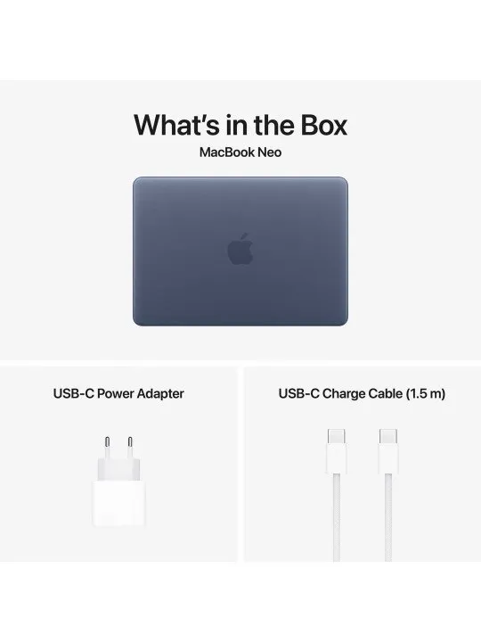 Ноутбук Apple MacBook Neo Touch ID 8GB 512GB SSD Indigo (Темно-синий) 6 Ноутбук Apple MacBook Neo Touch ID 8GB 512GB SSD Indigo (Темно-синий) 6