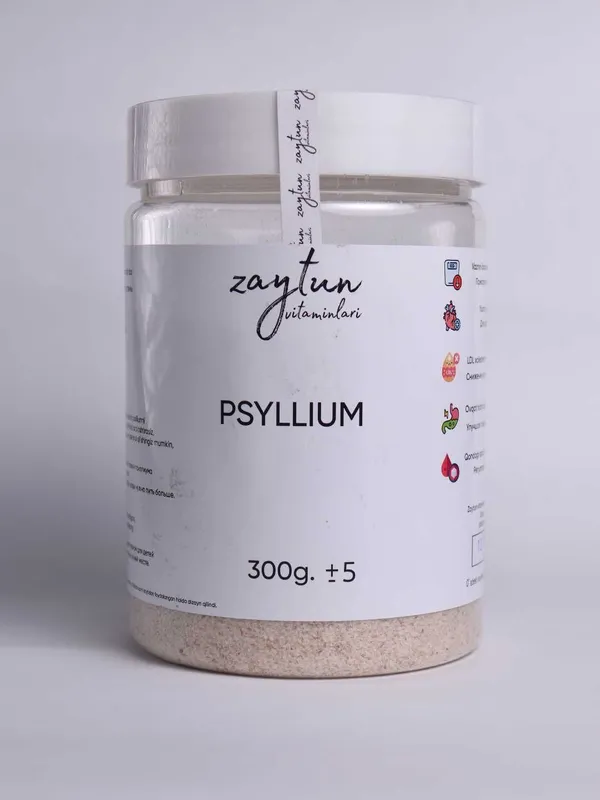 Psillium 300 gr, Псиллиум (Шелуха семян подорожника) 300 гр Psyllium