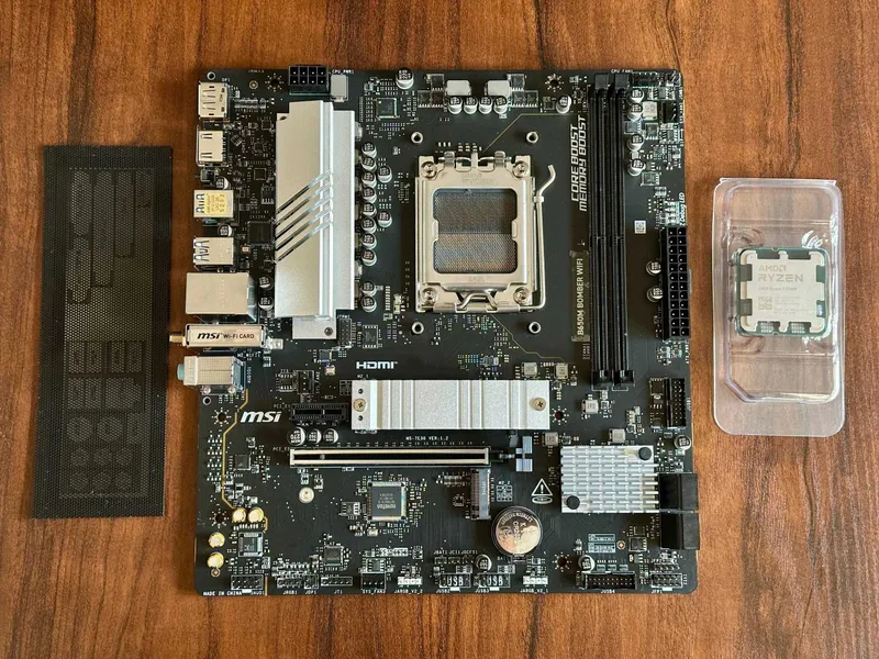 Комплект: Ryzen 5 7500F | MSI B650M Bomber WIFI