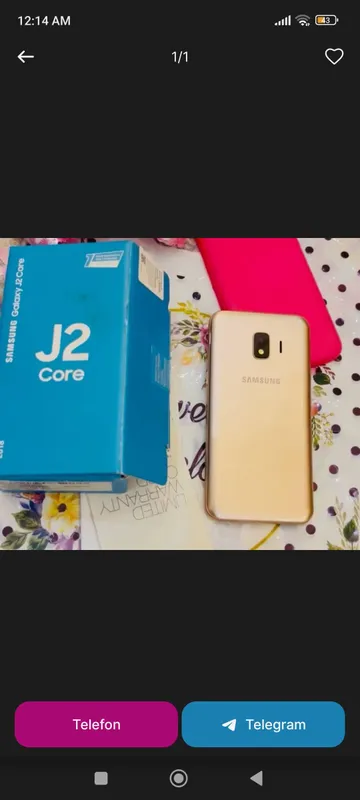 Samsung J2 core, telefon,Samsung Galaxy,holati zor