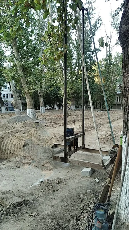 Скважина артезан сув чикариш