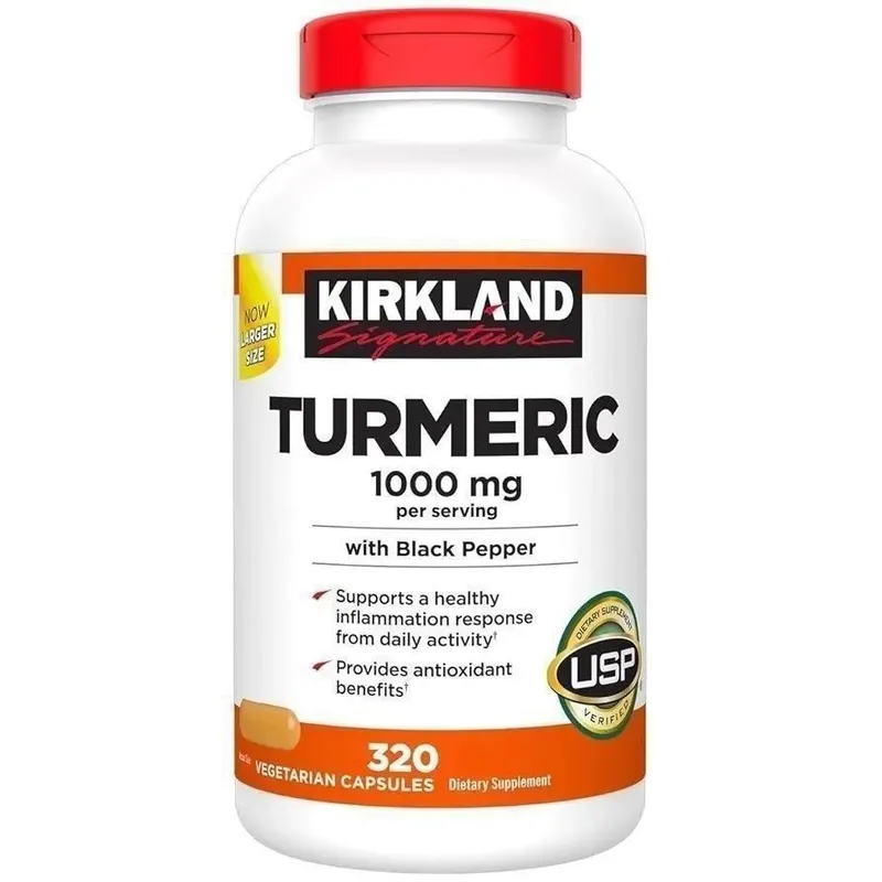 КУРКУМА Kirkland Signature TURMERIC 1000 мг 320капсул 3 КУРКУМА Kirkland Signature TURMERIC 1000 мг 320капсул 3