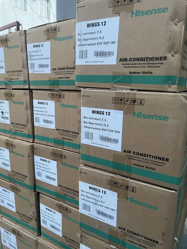 Кондиционер Hisense 12 wings Инвентор бесплатна даставка — фото 3