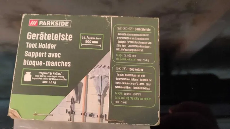 Parkside (Германия) - настенный держатель для инструментов 4 Parkside (Германия) - настенный держатель для инструментов 4