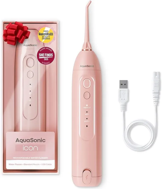 AquaSonic Icon Water Flosser (Blush - och pushti) — фото 1