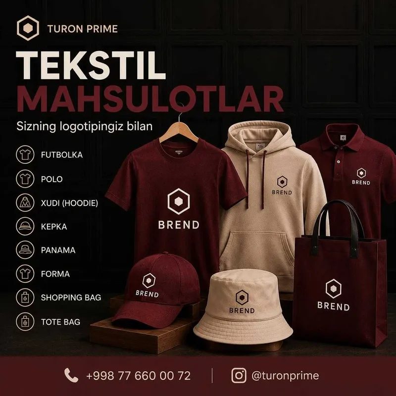 Futbolka kepka logo tushirish, logo print. 2