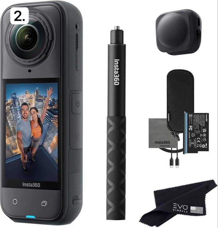 Insta360 X5 8K 360 Action Cam / новый 2 Insta360 X5 8K 360 Action Cam / новый 2