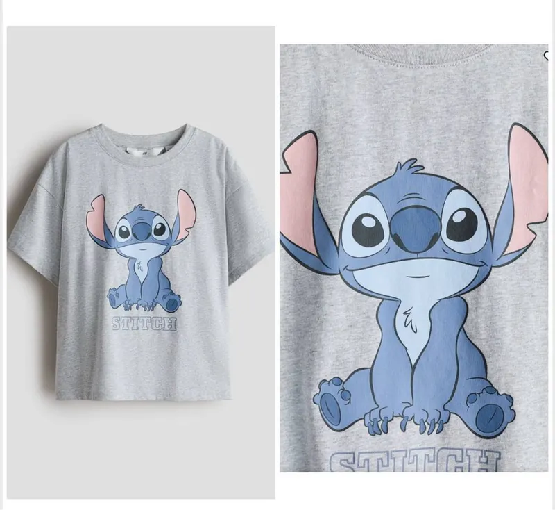 H&M детская футболка Стич