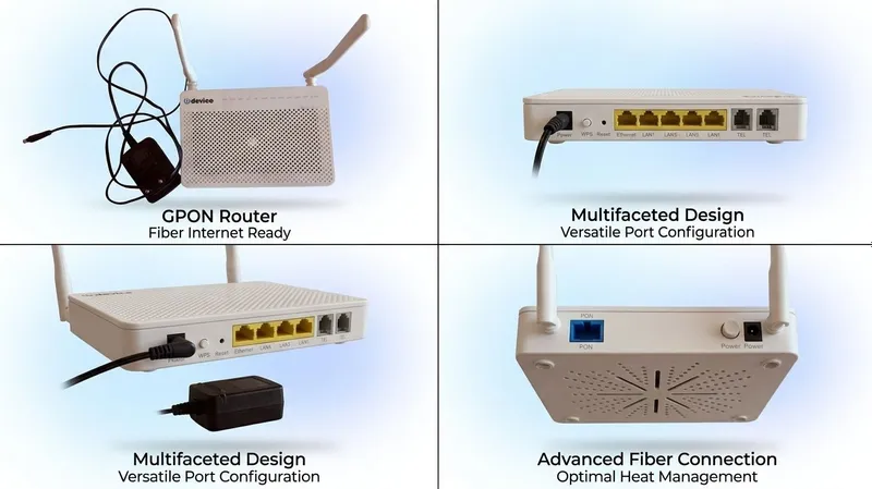 Wf Router uztelecom GPON Wi-Fi Router Udevice / Optika internet uchun Wf Router uztelecom GPON Wi-Fi Router Udevice / Optika internet uchun