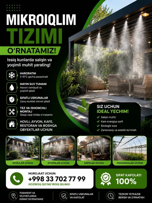 Mikroklimit soya setka ustanovka Mikroklimit soya setka ustanovka