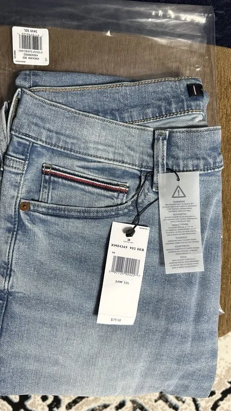 Джинсы Tommy Hilfiger slim fit 34/32. — фото 3