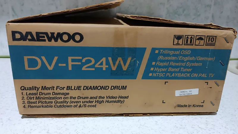 Daewoo DV-F24W, Корейский 3 Daewoo DV-F24W, Корейский 3
