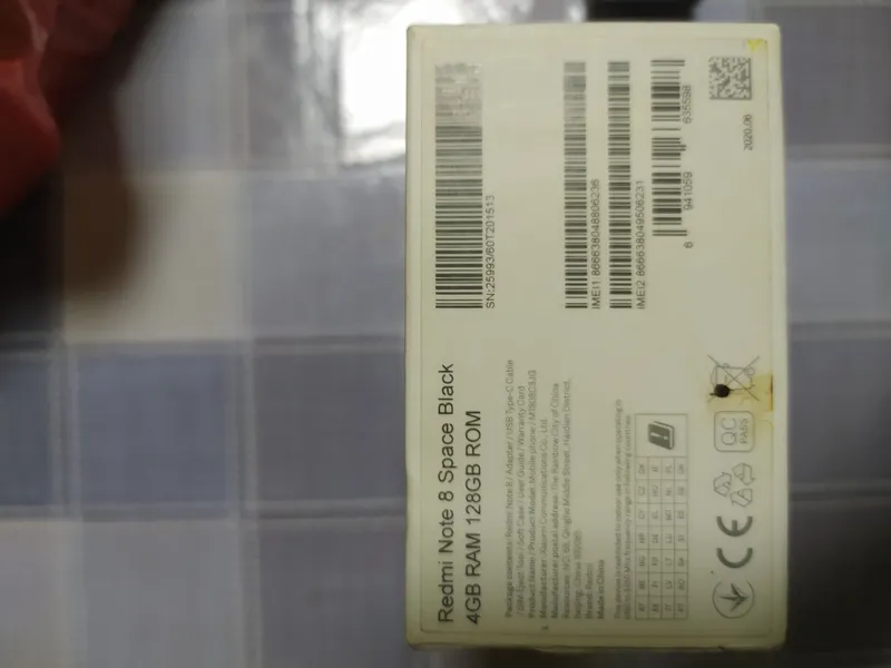 Redmi note 8 qora 128 — фото 1