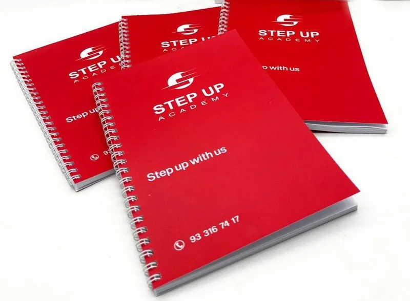 Bloknot Korporativ buyurtma – logotip va brend dizayinda Biz siz