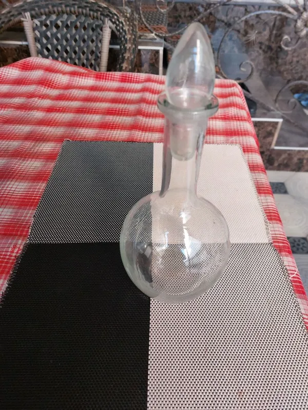 Графин с крышкой,стеклянный. 0,7л