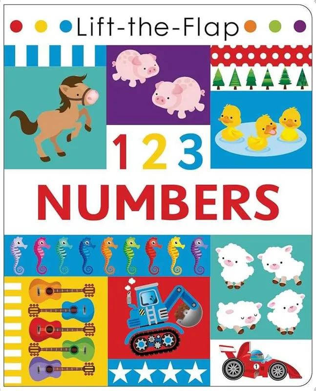 123 Numbers english book for kids 1