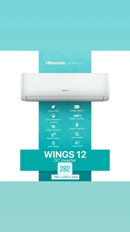 Kansaner 12 Кондиционер 12 бренд Hisense — фото 3