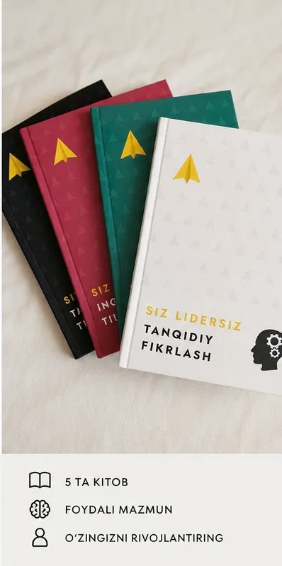 Книга «Siz Lidersiz» (все 4 шт.) 7 Книга «Siz Lidersiz» (все 4 шт.) 7