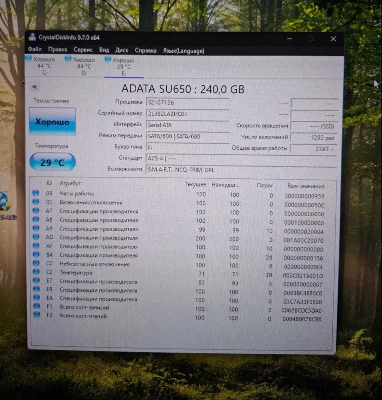 SSD 240GB va 256GB 1