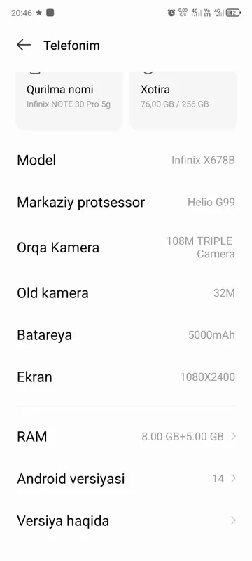 infinix not 30 pro — фото 2