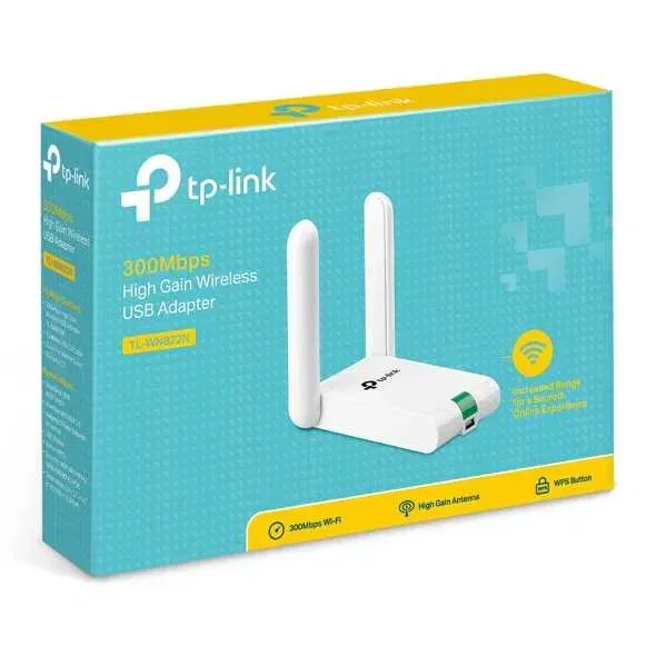 Tp Link WN822N USB-адаптер c поддержкой Wi-Fi N300 Tp Link WN822N USB-адаптер c поддержкой Wi-Fi N300