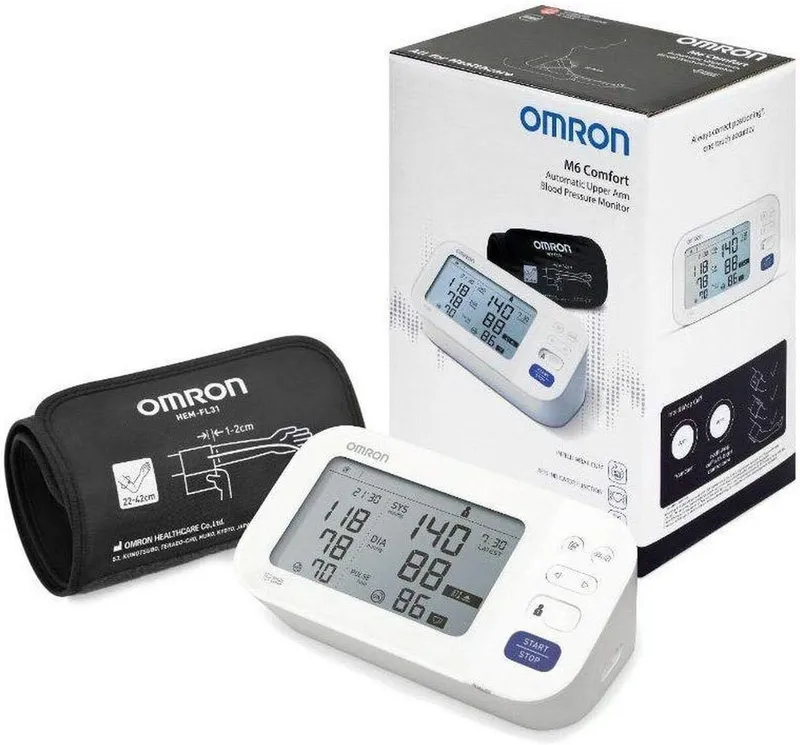 Новый Omron тонометр, ингалятор-небулайзер компрессорный, оригинал 2