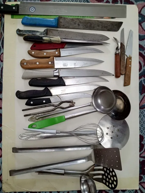ножи кухонные разных размеров