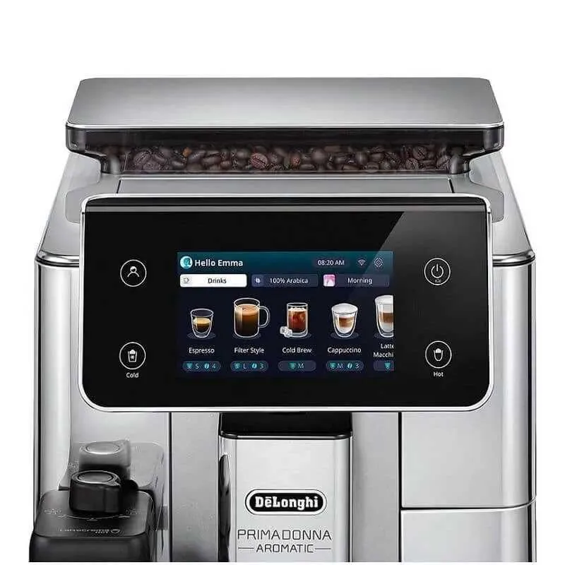 Кофемашина DeLonghi PrimaDonna Aromatic ECAM630.55.SM