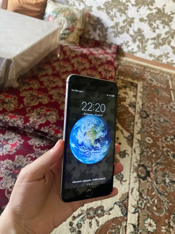 iphone 6 plus silver идеальный 6