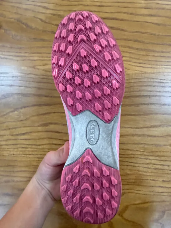 Сороконожка Adidas F50 Pink&white — фото 2