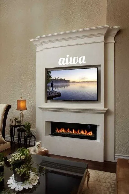 dekorativ elektrokamin. Декоративный электрокамин aiwa — фото 3