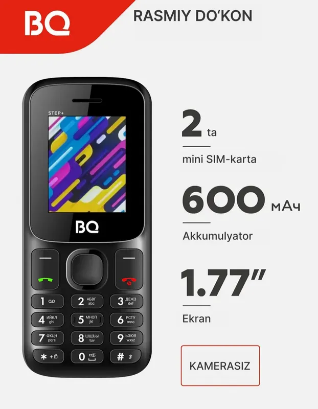 BQ 1848 knopkali telefonlari sotiladi holati yangi 1 BQ 1848 knopkali telefonlari sotiladi holati yangi 1