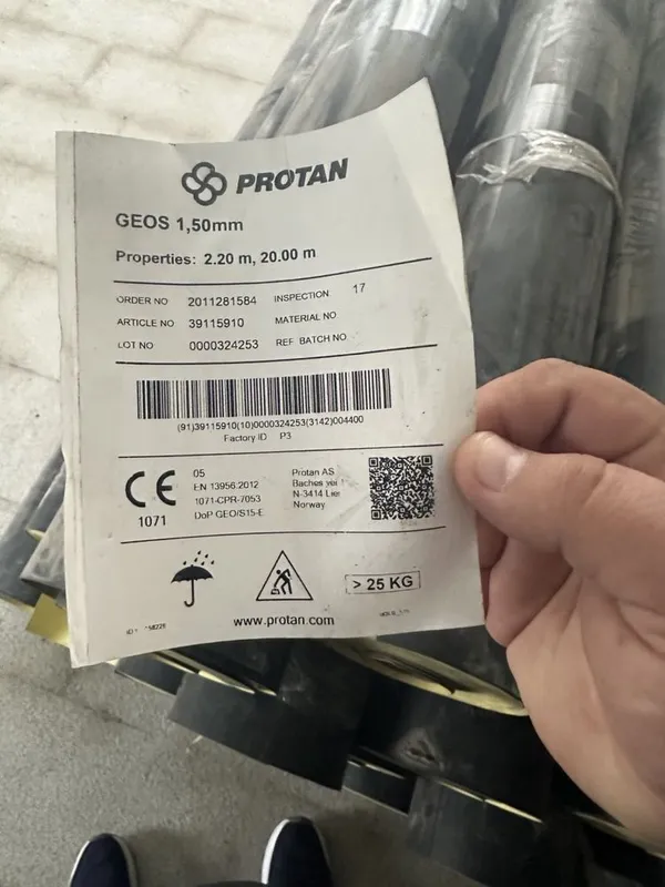 Продам ПВХ мембрана GEOS 1,50mm