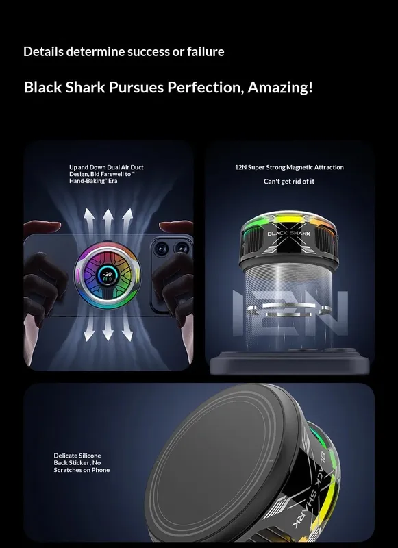 Кулер Black Shark 6 Pro с AI 3 Кулер Black Shark 6 Pro с AI 3