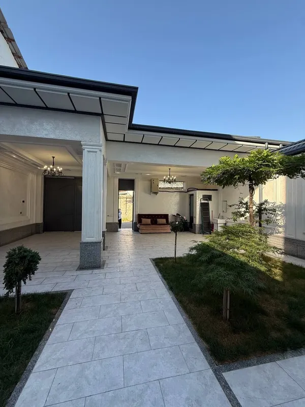 2х этажный Евро Дом в стиле Neoclassic 3,5 сотки 252 м² 6 комнат — фото 1