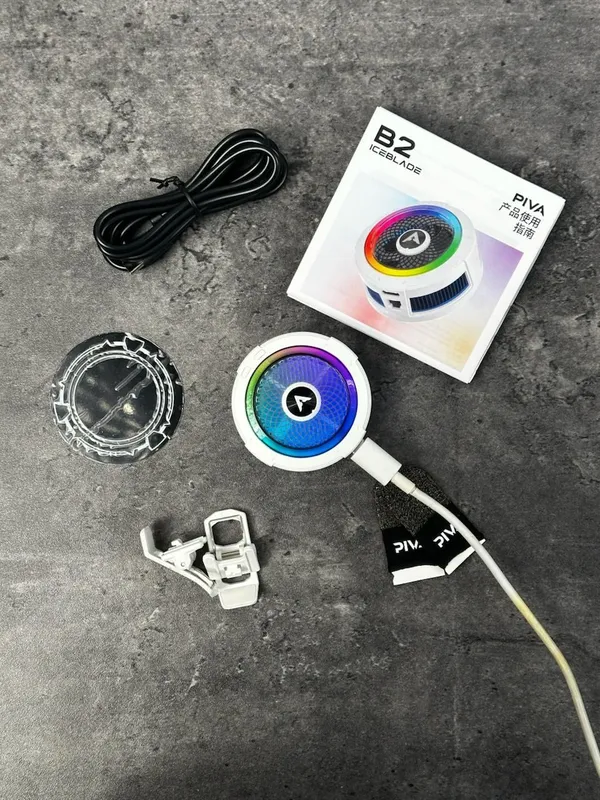 PIVA B2 ICEBLADE — telefon uchun kuchli sovutilgan
