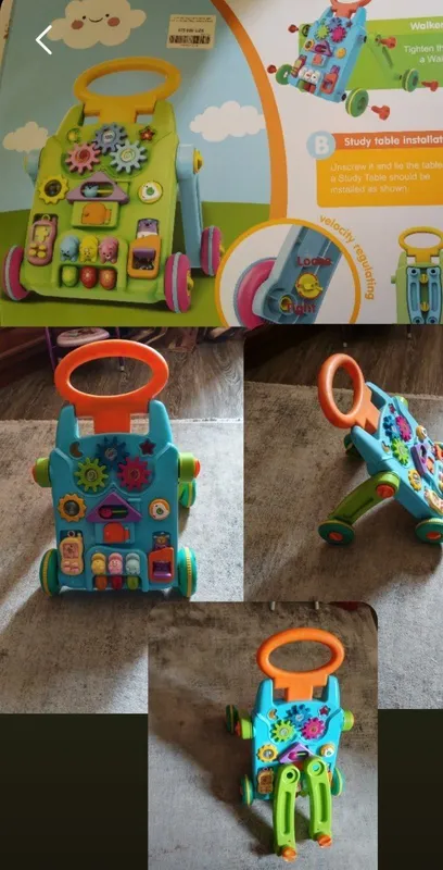 продам б/у в отл.сост.велоколяска,каталка, лошадка 2