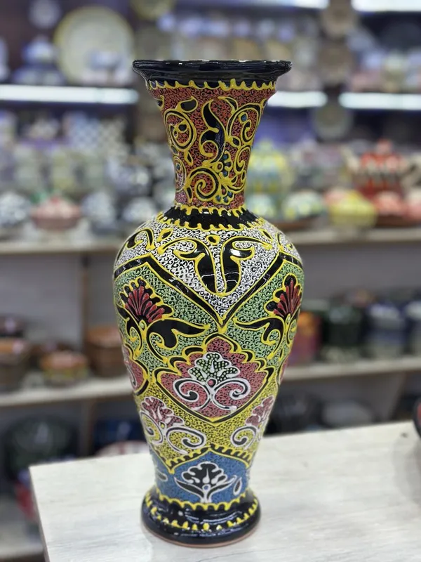 • Qo‘l mehnati orqali ishlangan, noyob dizayndagi vazalar. — фото 1