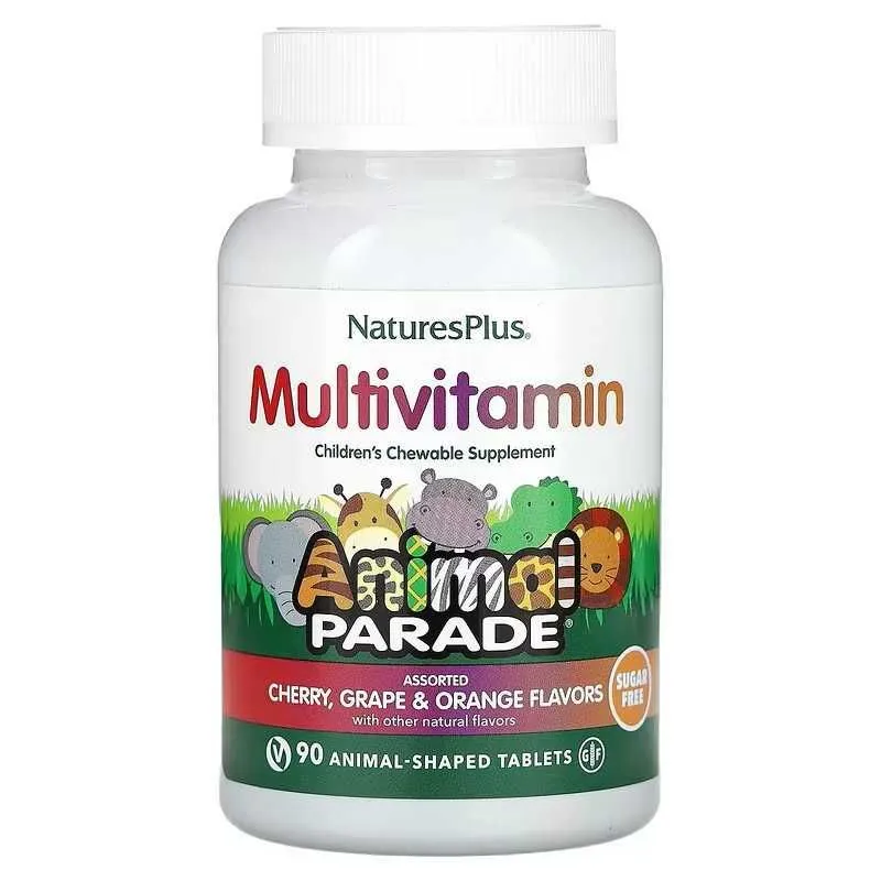 NaturesPlus Natures Plus Animal Parade Multivitamin мультивитамины — фото 1