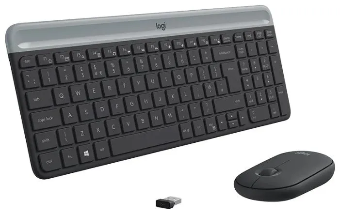 Беспроводная клавиатура Logitech MK470 (комплект) — фото 1 Беспроводная клавиатура Logitech MK470 (комплект) — фото 1