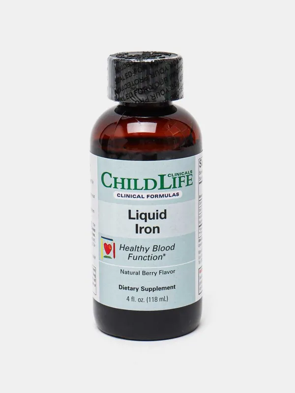 ChildLife Clinicals, Liquid Iron, suyuq temir, 118 ml 2 ChildLife Clinicals, Liquid Iron, suyuq temir, 118 ml 2