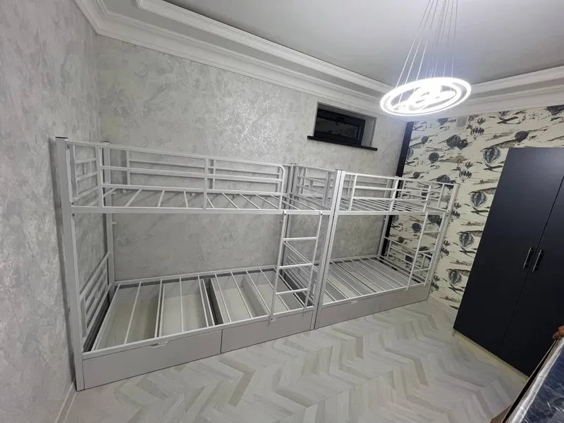 Двухъярусная кровать Loft krovat темир крават metal kalavat Лофт 2 Двухъярусная кровать Loft krovat темир крават metal kalavat Лофт 2