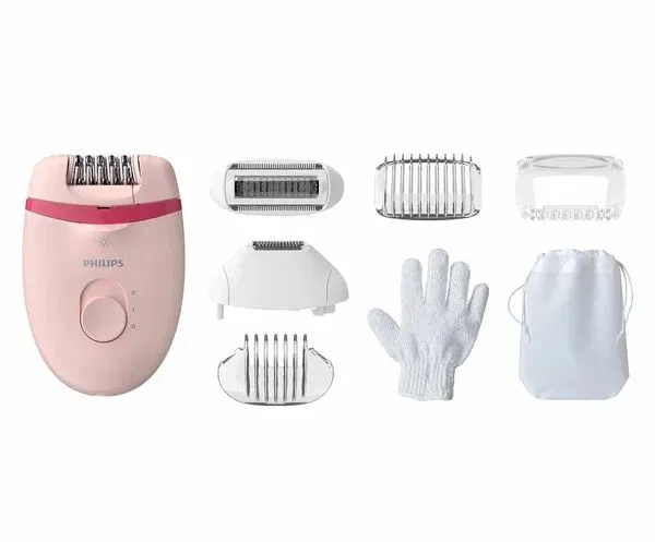 Эпилятор Philips BR285, для тела и лица, 2 скорости, датчик Эпилятор Philips BR285, для тела и лица, 2 скорости, датчик